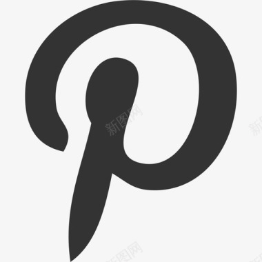 pinterest图标