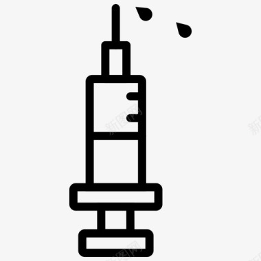 注射器注射剂药品图标图标