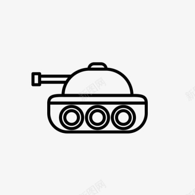 坦克装甲车军队图标图标