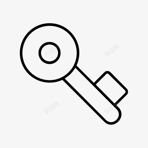 钥匙主钥匙密码图标svg_新图网 https://ixintu.com 安全 密码 钥匙