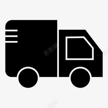 送货运输购物图标图标