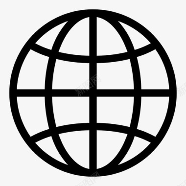 地球全球星球图标图标