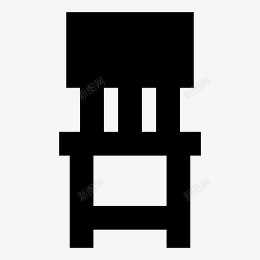 椅子家具房间图标svg_新图网 https://ixintu.com 家具 座位 房间 椅子
