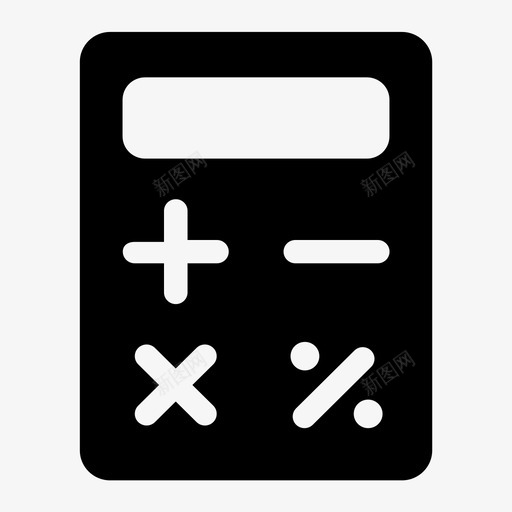 calculatorsvg_新图网 https://ixintu.com calculator