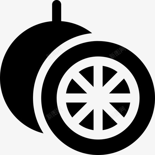 橘子圣诞食品饮料4填充图标svg_新图网 https://ixintu.com 圣诞 填充 橘子 食品饮料