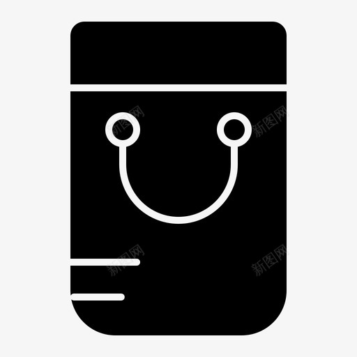 包手提包学校图标svg_新图网 https://ixintu.com 包 学校 手提包 杂项实心字形