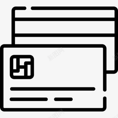 信用卡342图标图标