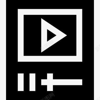 视频播放器数字服务2已填充图标图标