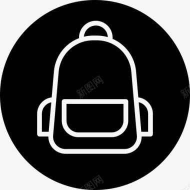 包背包学校图标图标