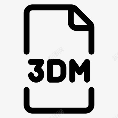 3dm文件格式图标图标