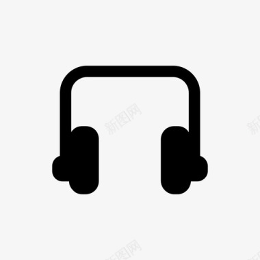 耳机音乐静音图标图标