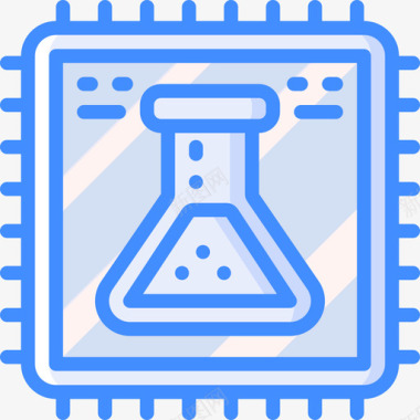 Cpu数据科学14蓝色图标图标