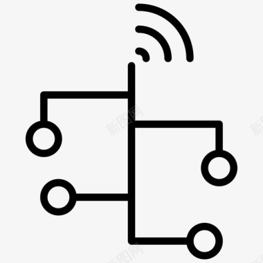 网络连接连接信号图标图标