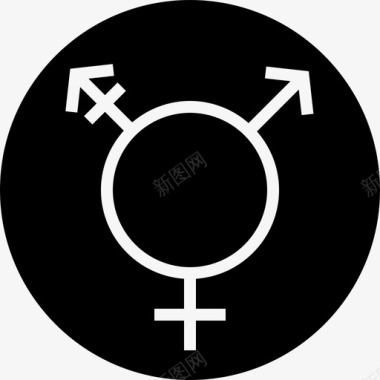 lgbt性别变性图标图标
