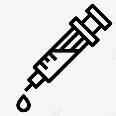 注射器保健医疗图标图标