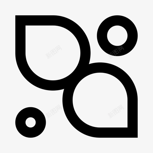 抽象标记圆圈图形图标svg_新图网 https://ixintu.com 图形 圆圈 抽象 标记 直线 结构