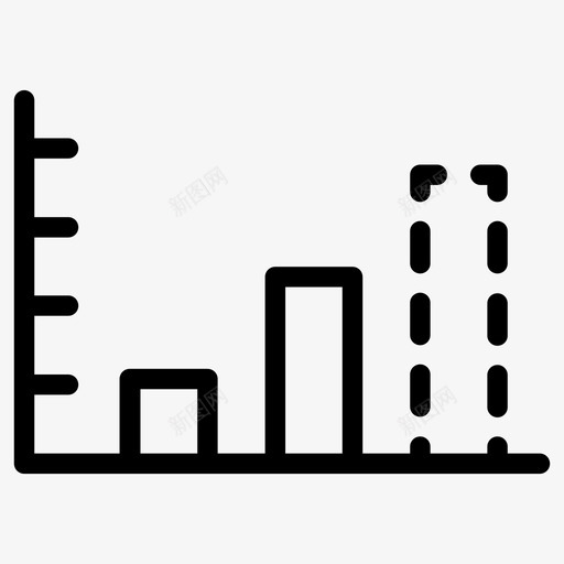 预测分析数据图标svg_新图网 https://ixintu.com 分析 分析图 图表 报告 数据 统计 趋势 预测