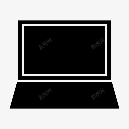 笔记本电脑电脑mac电脑图标svg_新图网 https://ixintu.com mac 技术 电脑 笔记本