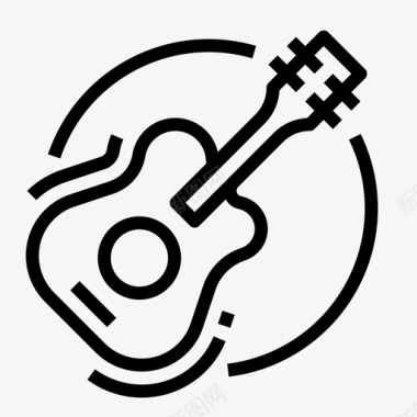 吉他音响音乐图标图标