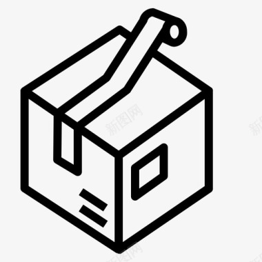 包装储存管理概述图标图标