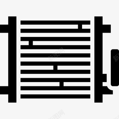 冷凝器汽车零件8字形图标图标