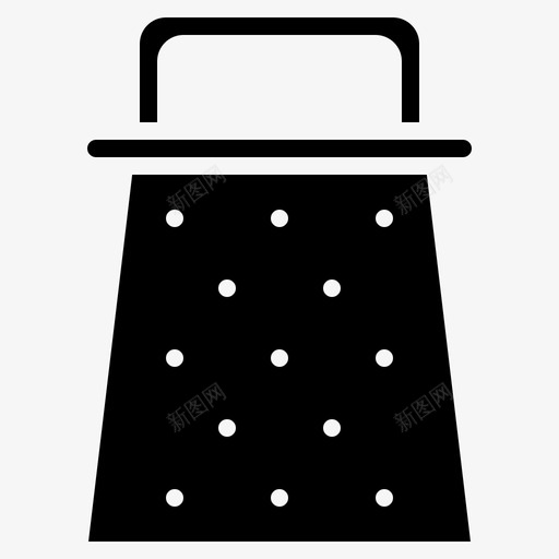 奶酪磨碎机电器厨房图标svg_新图网 https://ixintu.com 厨房 厨房用具 奶酪 电器 磨碎机