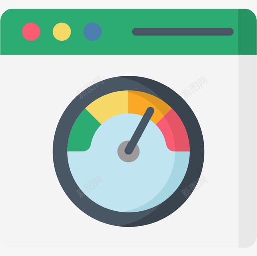 速度网页122扁平图标svg_新图网 https://ixintu.com 扁平 网页设计 速度