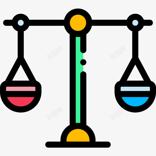 平衡分析14线性颜色图标svg_新图网 https://ixintu.com 分析 平衡 线性 颜色