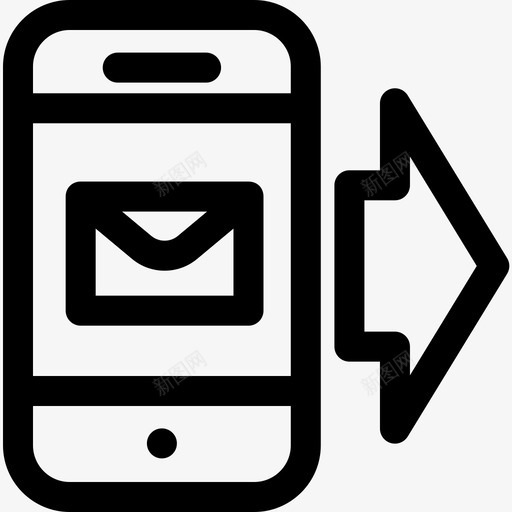 邮件电子邮件34直拨图标svg_新图网 https://ixintu.com 电子邮件34 直拨 邮件