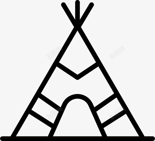 伊格卢人美国人印第安人图标svg_新图网 https://ixintu.com 伊格 卢人 印第安人 历史悠久 土著人 庇护所 户外 美国人