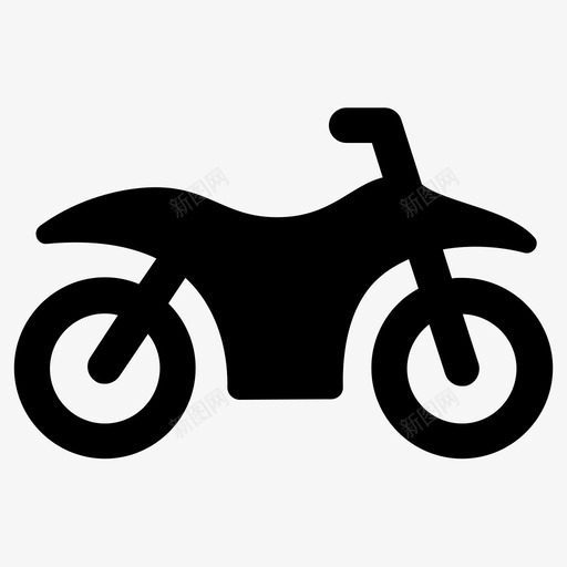 摩托车骑乘运输图标svg_新图网 https://ixintu.com 摩托车 运输 骑乘
