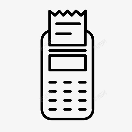 付款帐单商务图标svg_新图网 https://ixintu.com 付款 商务 帐单 电子商务 购物