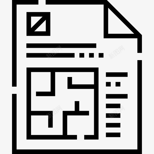 蓝图室内15线性图标svg_新图网 https://ixintu.com 室内设计 线性 蓝图