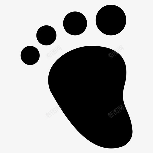 footprintsvg_新图网 https://ixintu.com footprint