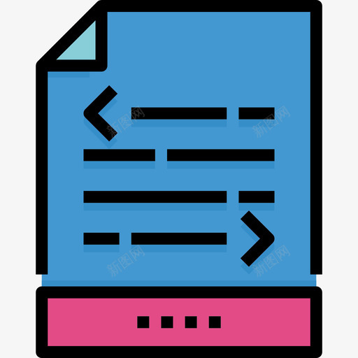 文件文件和文件夹16线性颜色图标svg_新图网 https://ixintu.com 文件 文件和文件夹16 线性颜色