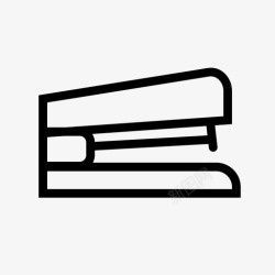 装订纸张订书机紧固在一起纸张图标高清图片