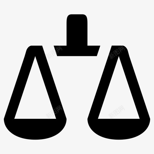 平衡平等和谐图标svg_新图网 https://ixintu.com 和谐 平等 平衡 稳定 规模
