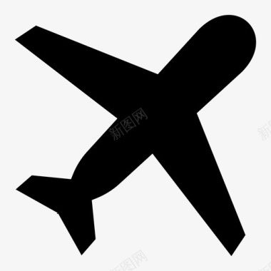飞机商务度假图标图标