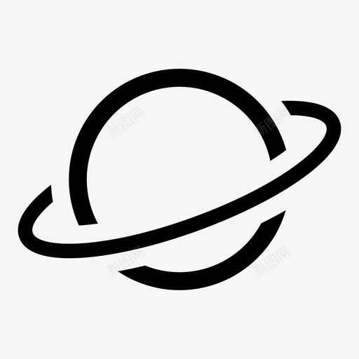 行星地球星系图标svg_新图网 https://ixintu.com 地球 太空 导航 收集 星系 电话 眼镜 聊天 行星 轨道 链接