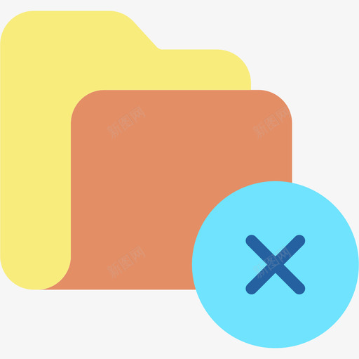 文件夹文件夹4平面图标svg_新图网 https://ixintu.com 平面 文件夹