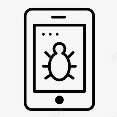 移动窃听安全图标图标