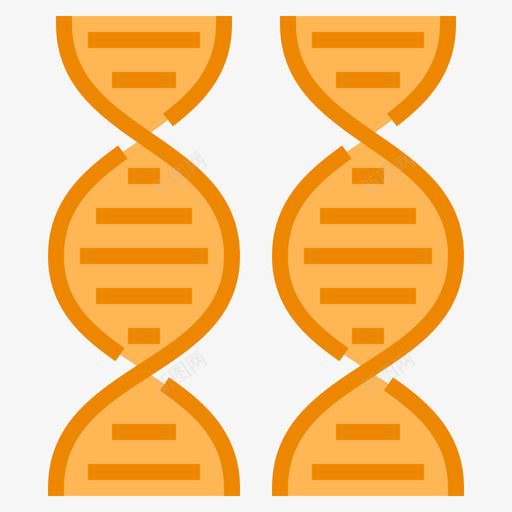 Dna化学37扁平图标svg_新图网 https://ixintu.com Dna 化学37 扁平