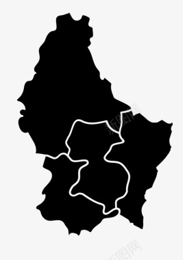 卢森堡政治国家公国图标图标