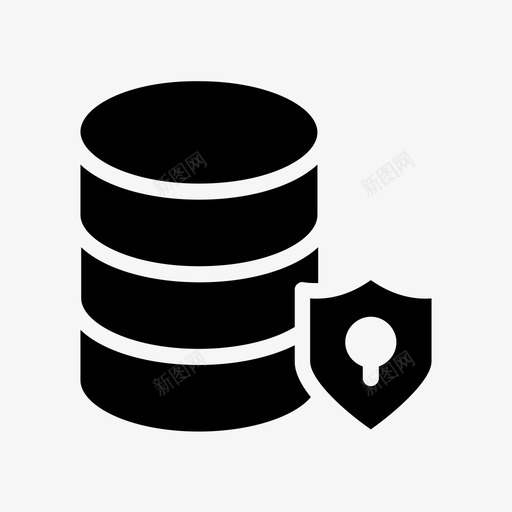 安全服务器数据库保护图标svg_新图网 https://ixintu.com 保护 存储 安全 安全服 数据库 服务器 标志符