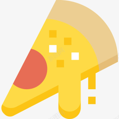 披萨烹饪食品和饮料2扁平图标图标