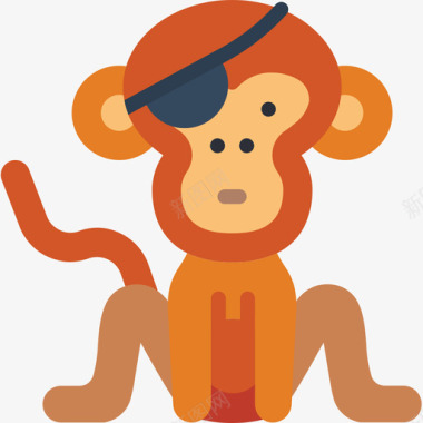 猴子海盗生活3平淡图标图标