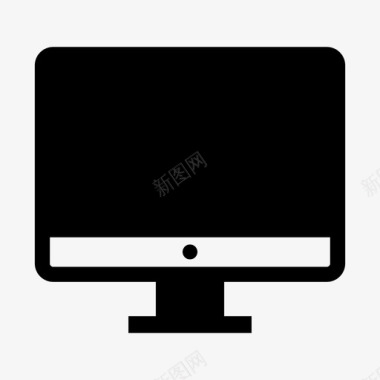 电脑台式机屏幕图标图标