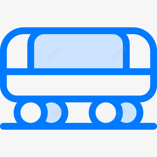 列车瑞士2蓝色图标svg_新图网 https://ixintu.com 列车 瑞士 蓝色