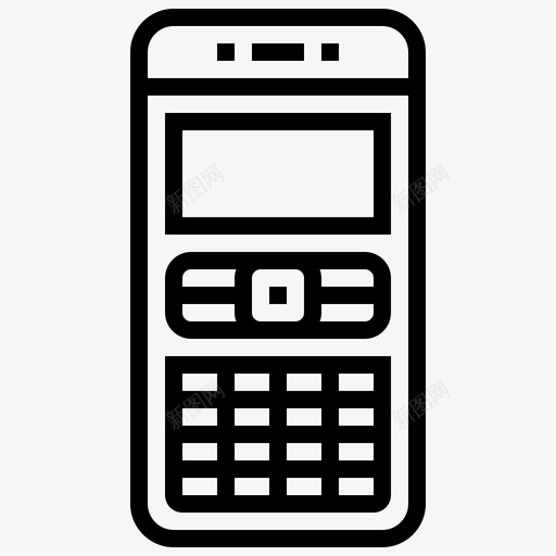 手机对话资产23线性图标svg_新图网 https://ixintu.com 对话 手机 线性 资产