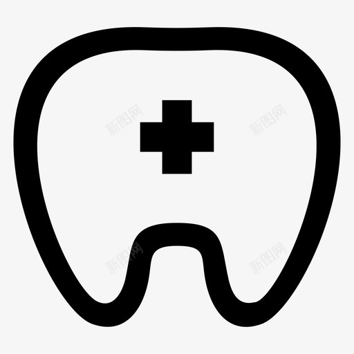 牙牙医挺杆图标svg_新图网 https://ixintu.com 挺杆 牙 牙医